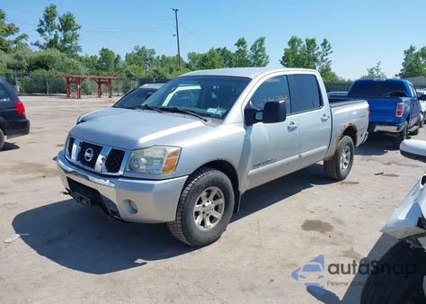 2007 Nissan Titan Se from USA, damaged, VIN 1N6AA07B27N232926